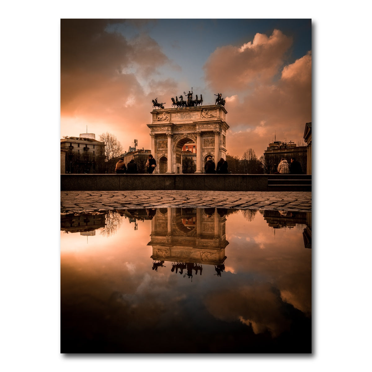 AUTO-MOCKUP WHITE | Arco della Pace | 1 Piece | Gallery Wrap Canvas | group=3x4