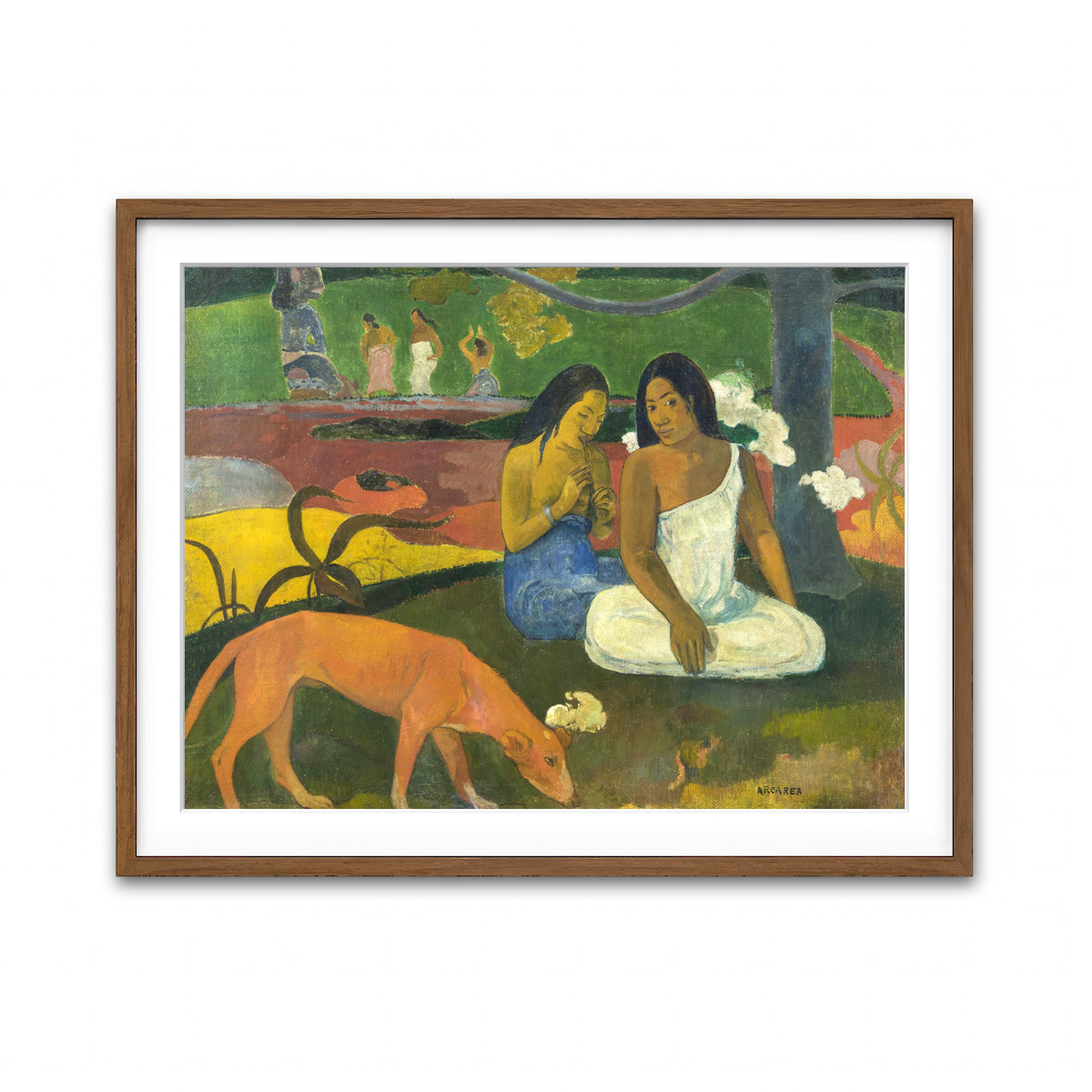 Framed Print 4x3 Walnut