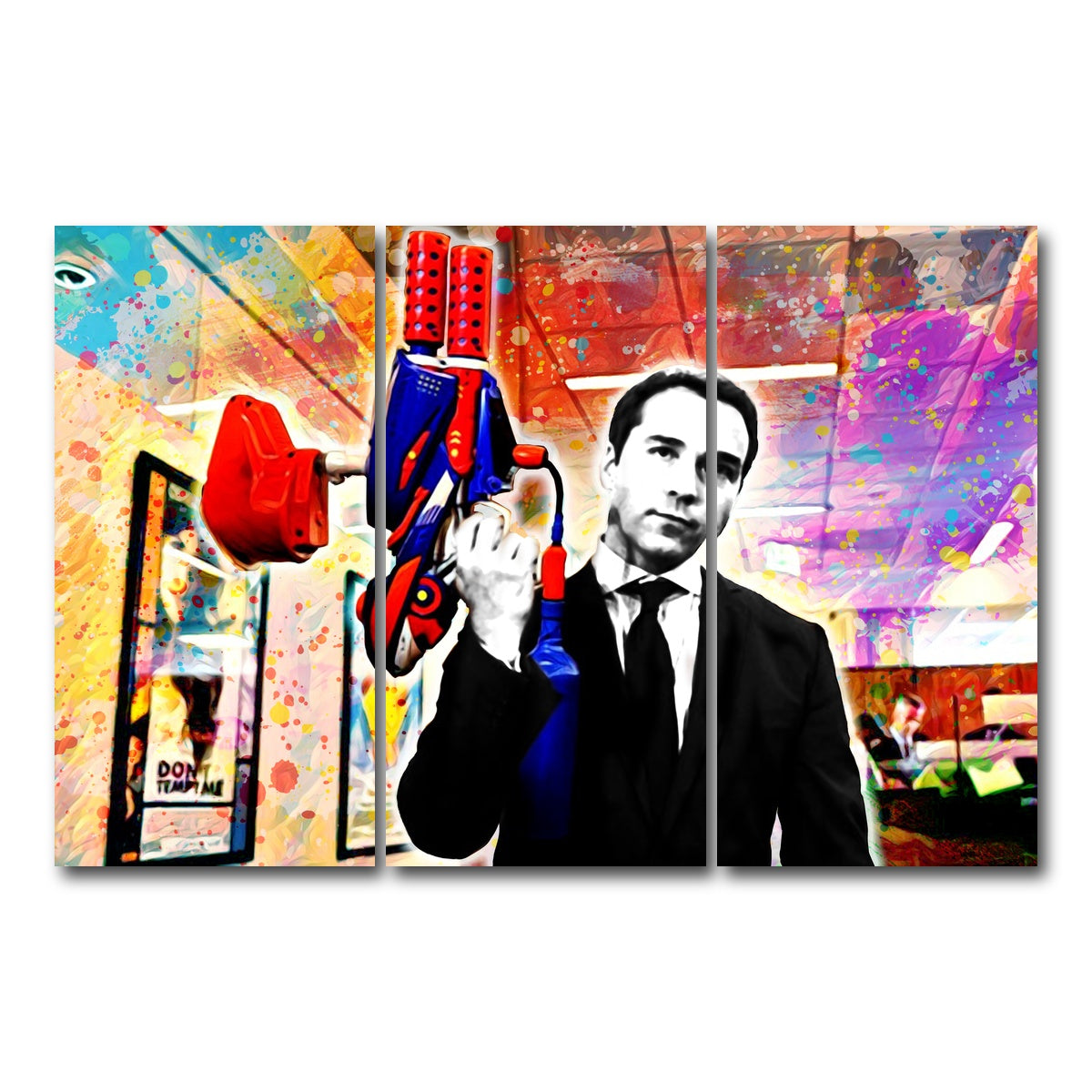 AUTO-MOCKUP WHITE | Ari Gold | 3 Piece | Gallery Wrap Canvas | group=12x24