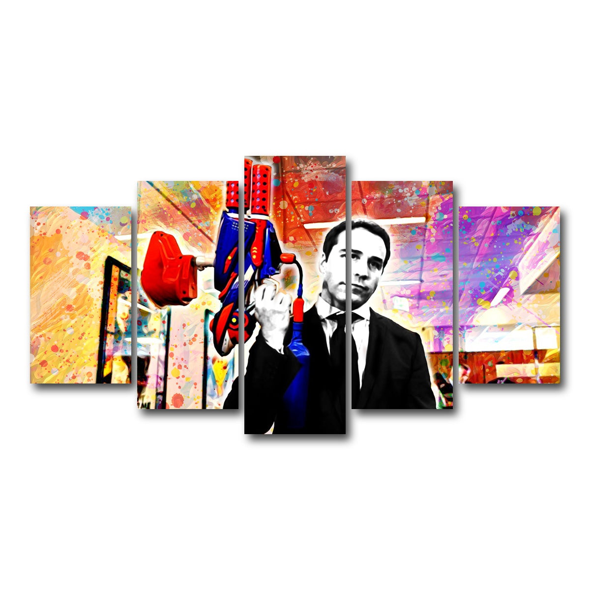 AUTO-MOCKUP WHITE | Ari Gold | 5 Piece | Gallery Wrap Canvas | group=5_normal