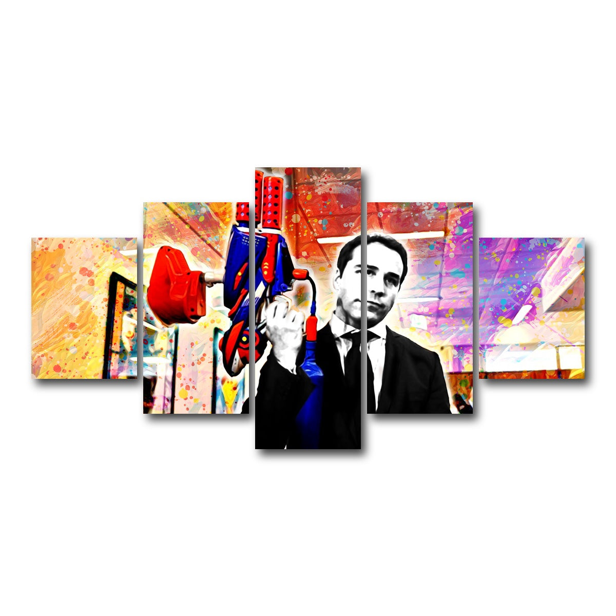 AUTO-MOCKUP WHITE | Ari Gold | 5 Piece | Gallery Wrap Canvas | group=5_short