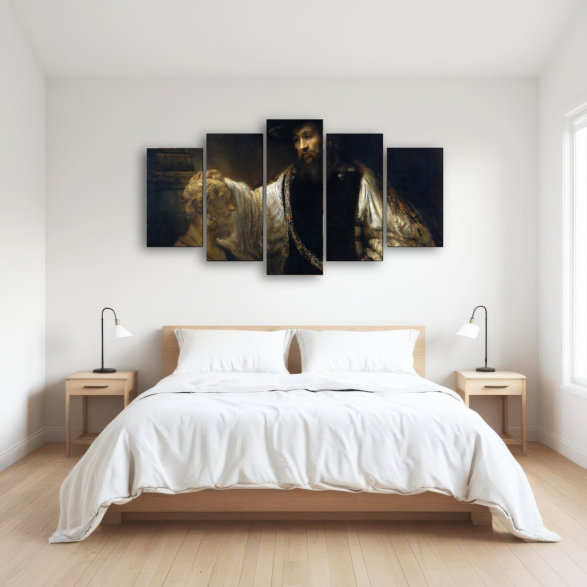 AUTO-MOCKUP ROOM | Aristotle with a Bust of Homer