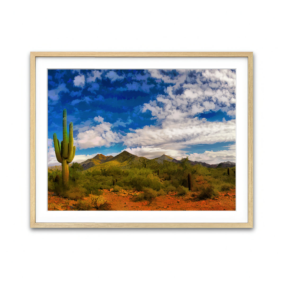 Framed Print 4x3 Natural