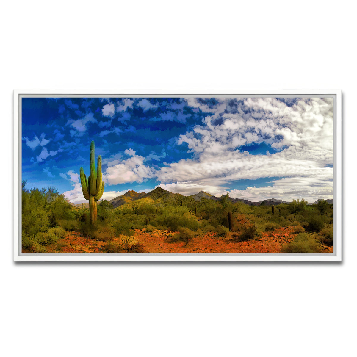 AUTO-MOCKUP WHITE | Arizona Desert | 1 Piece | White Framed Canvas | group=2x1