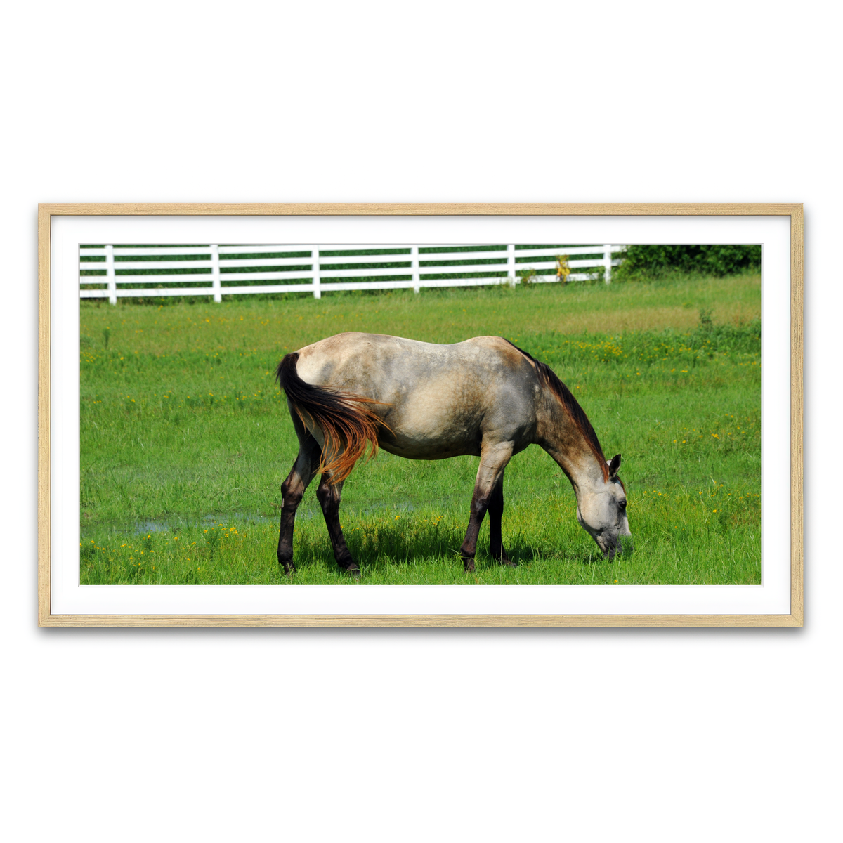 Framed Print 2x1 Natural
