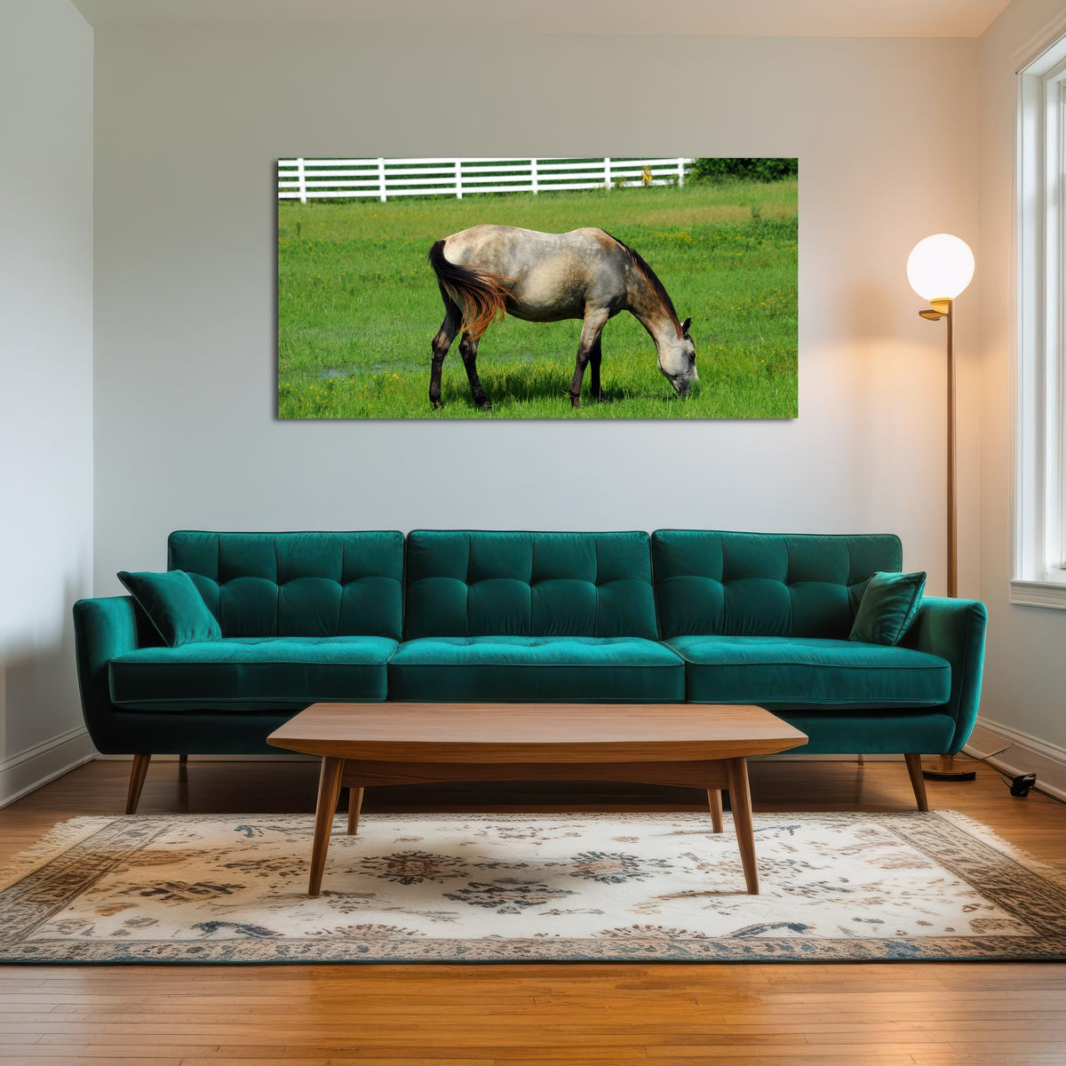 AUTO-MOCKUP ROOM | Arkansas Horse Grazing