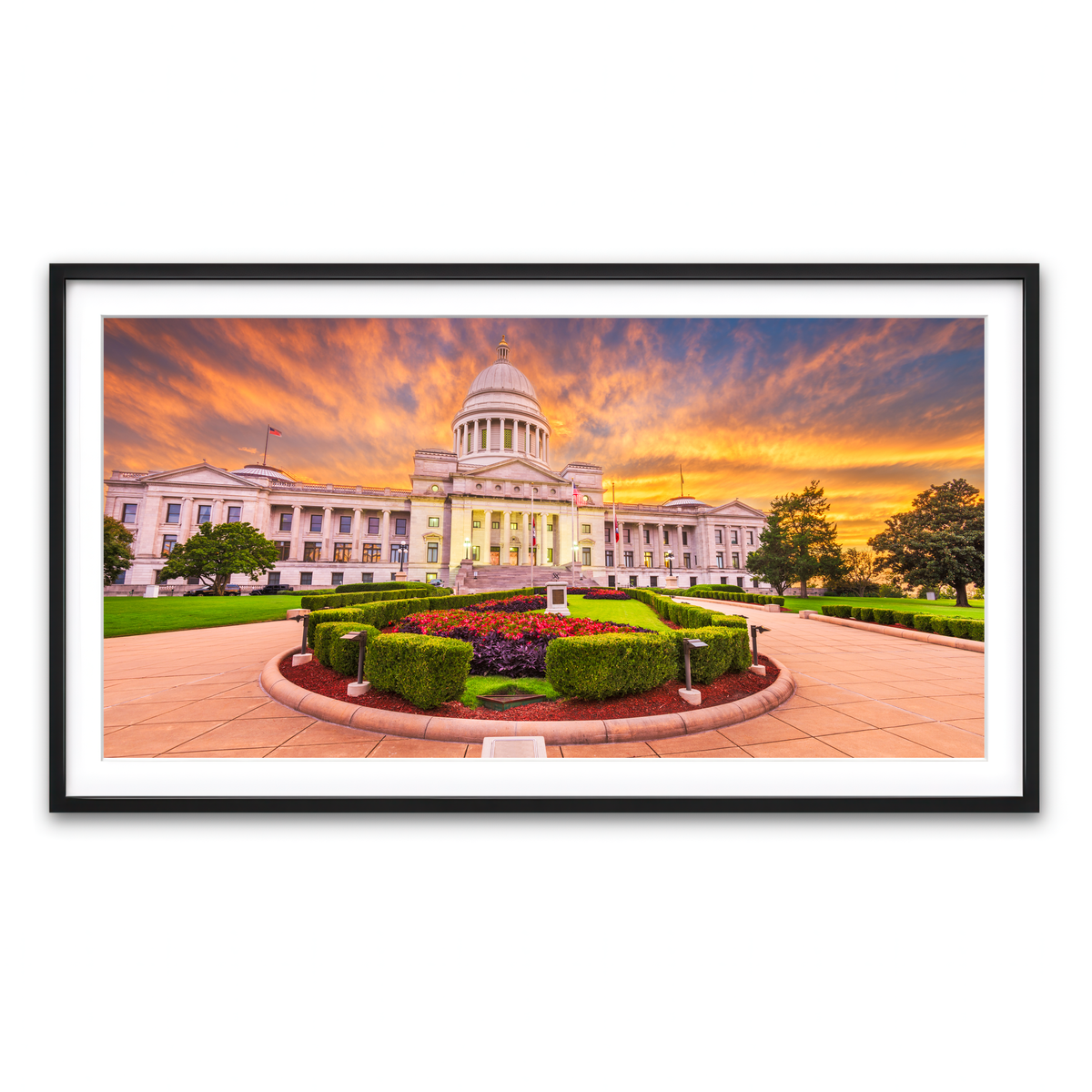 Framed Print 2x1 Black