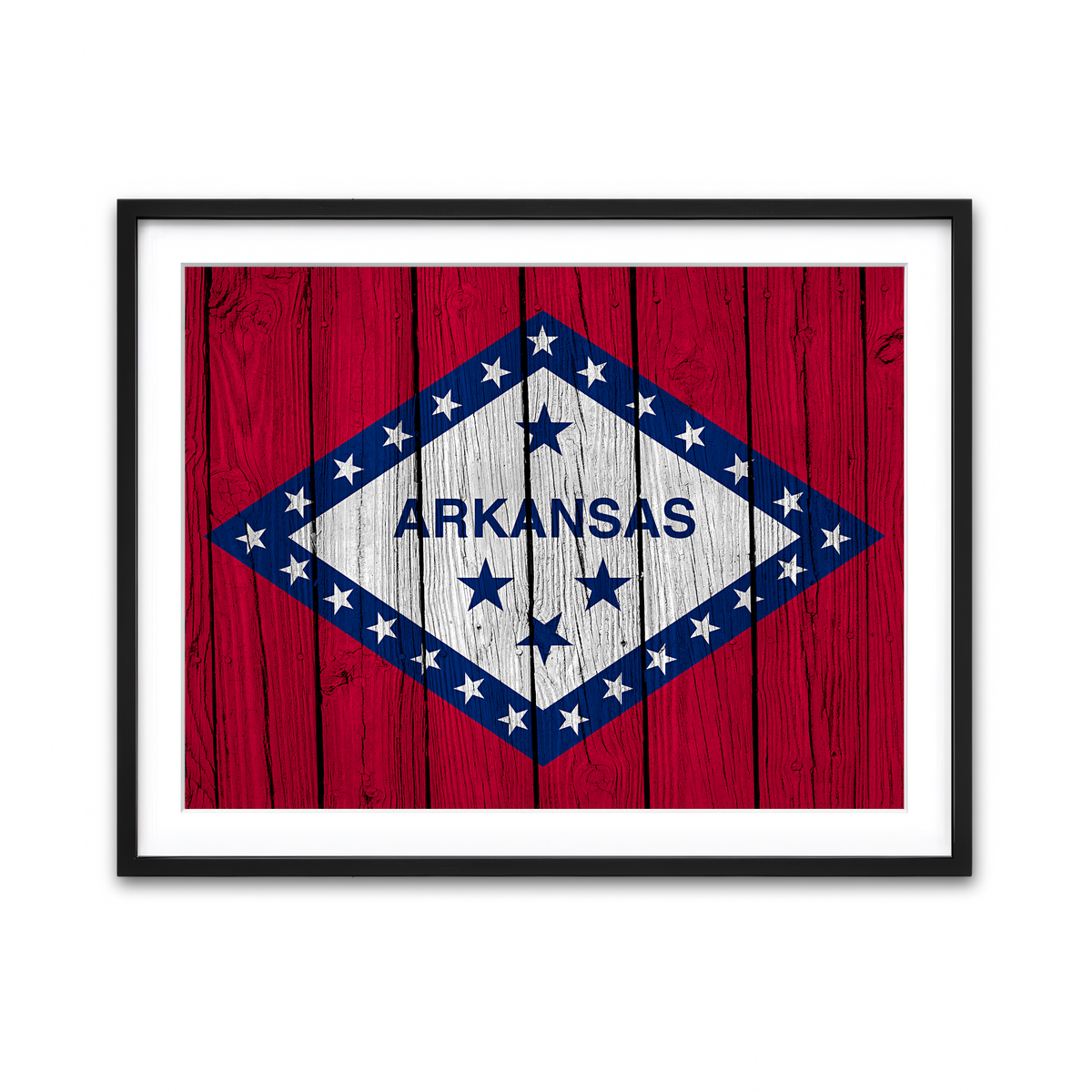 Framed Print 4x3 Black