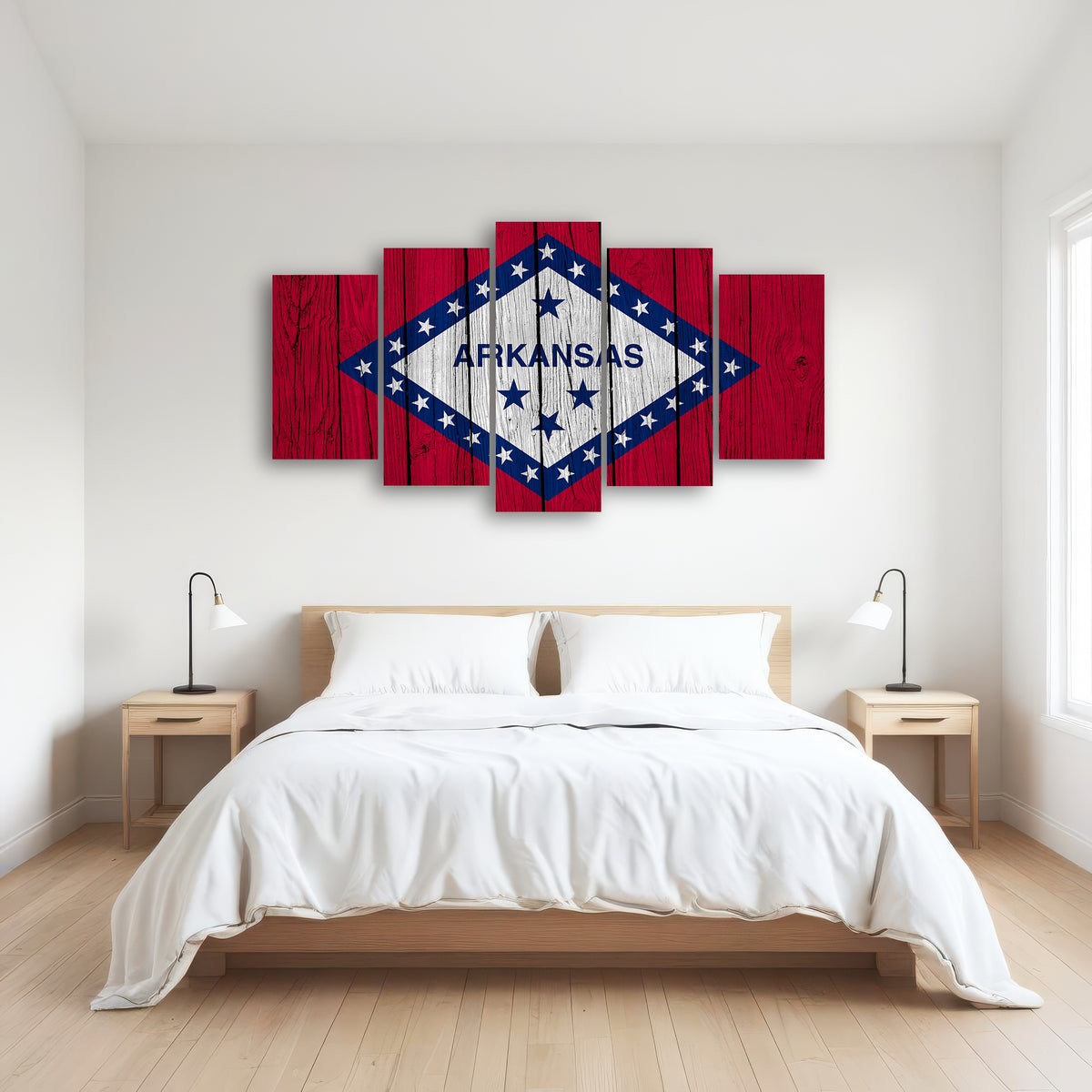 AUTO-MOCKUP ROOM | Arkansas State Flag