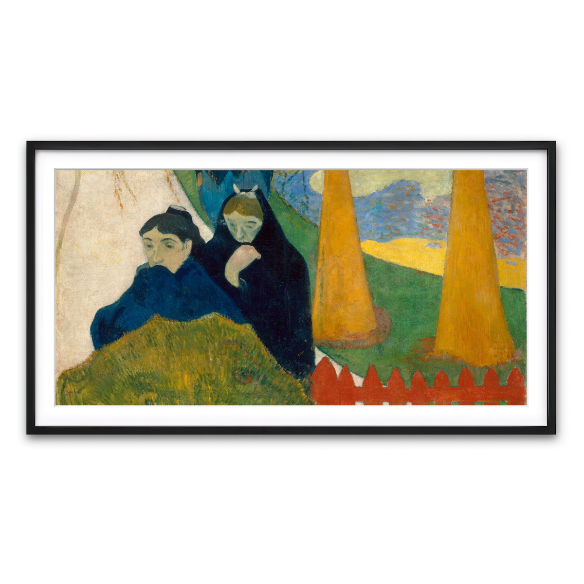 Framed Print 2x1 Black