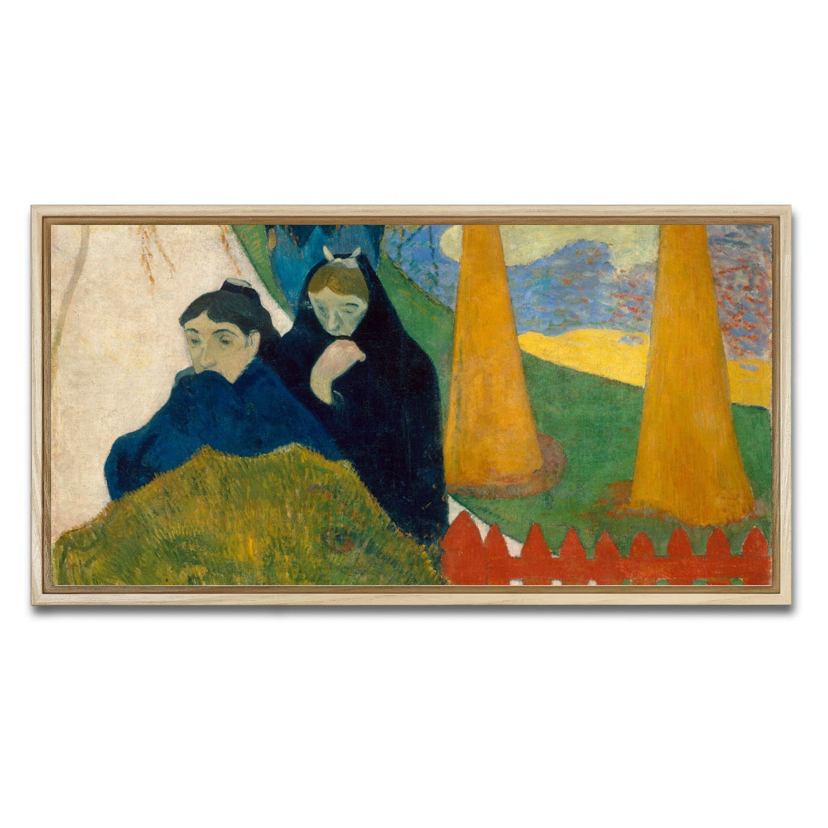 AUTO-MOCKUP WHITE | Arlesiennes | 1 Piece | Natural Framed Canvas | group=2x1