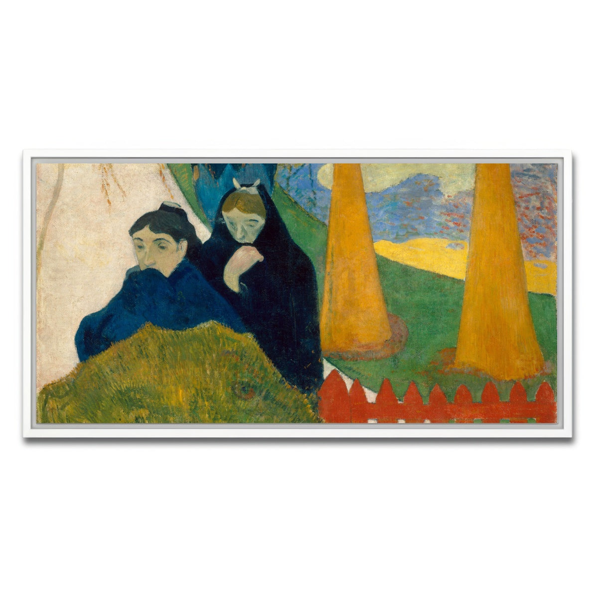 AUTO-MOCKUP WHITE | Arlesiennes | 1 Piece | White Framed Canvas | group=2x1