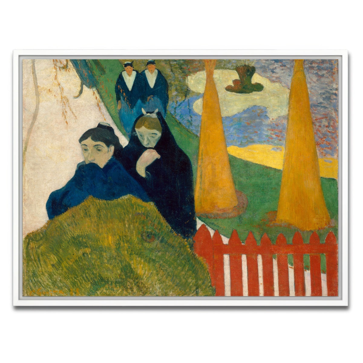 AUTO-MOCKUP WHITE | Arlesiennes | 1 Piece | White Framed Canvas | group=4x3