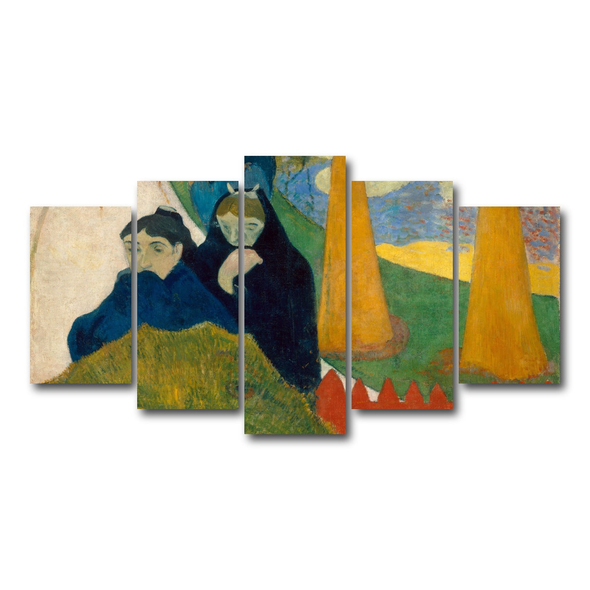 AUTO-MOCKUP WHITE | Arlesiennes | 5 Piece | Gallery Wrap Canvas | group=5_normal