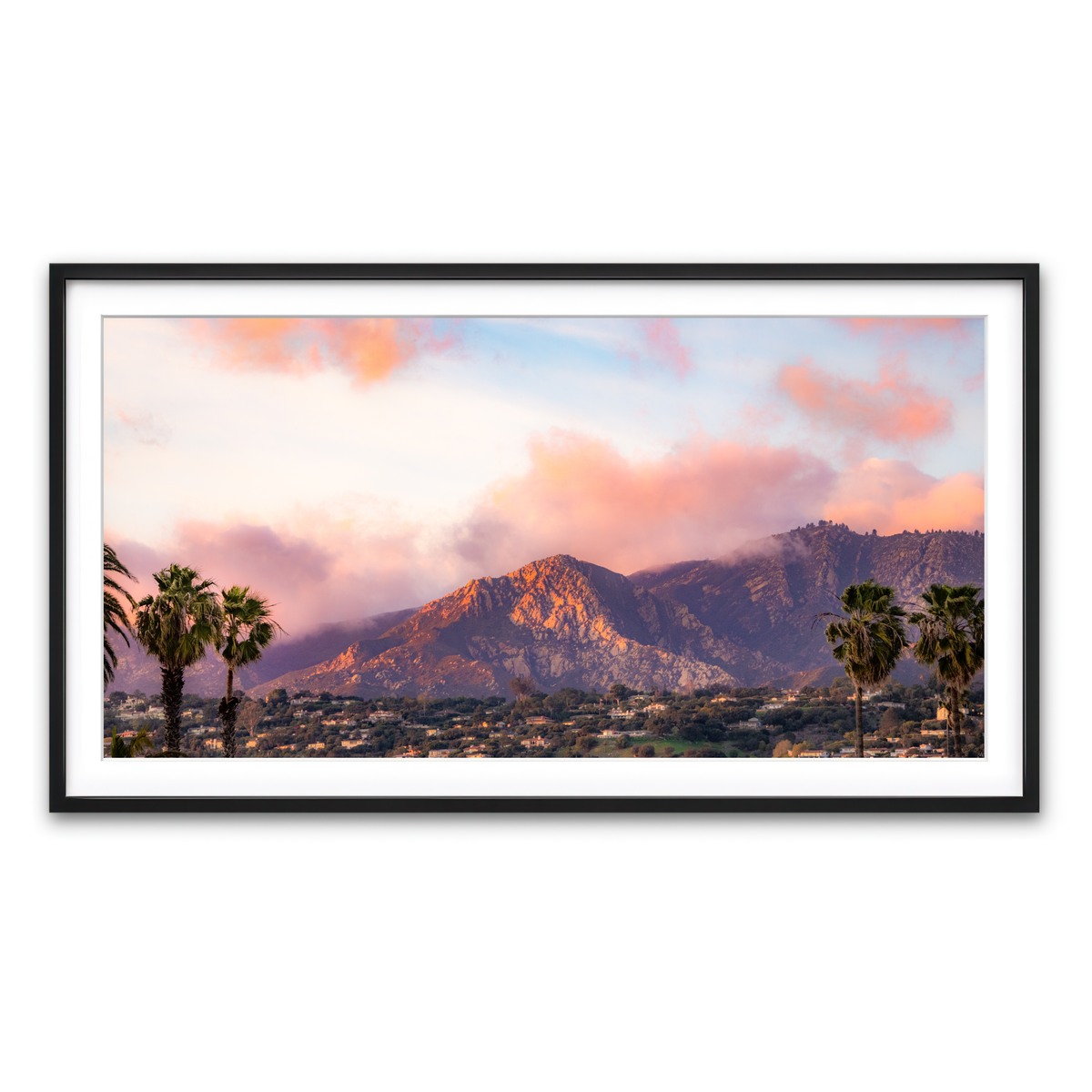Framed Print 2x1 Black