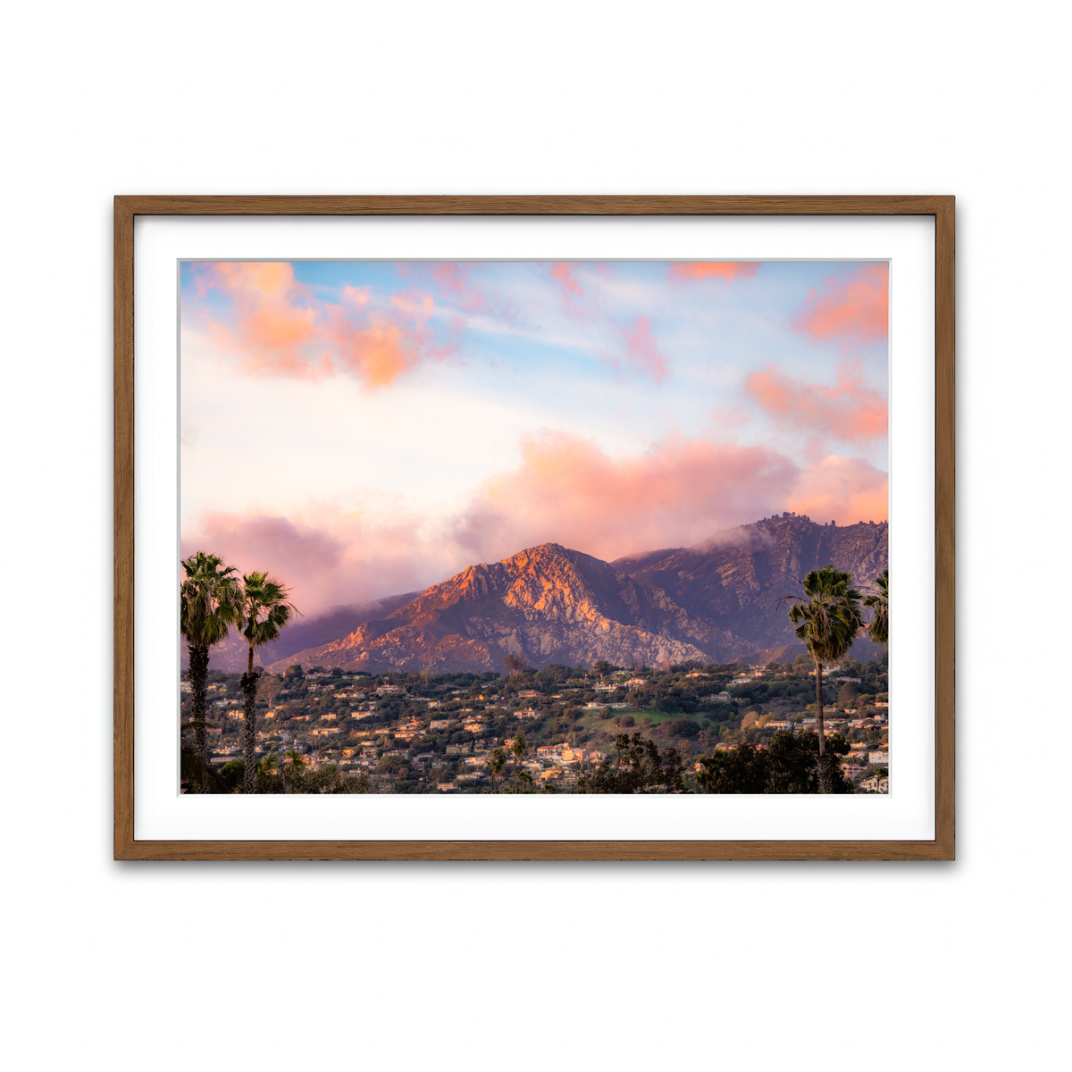 Framed Print 4x3 Walnut