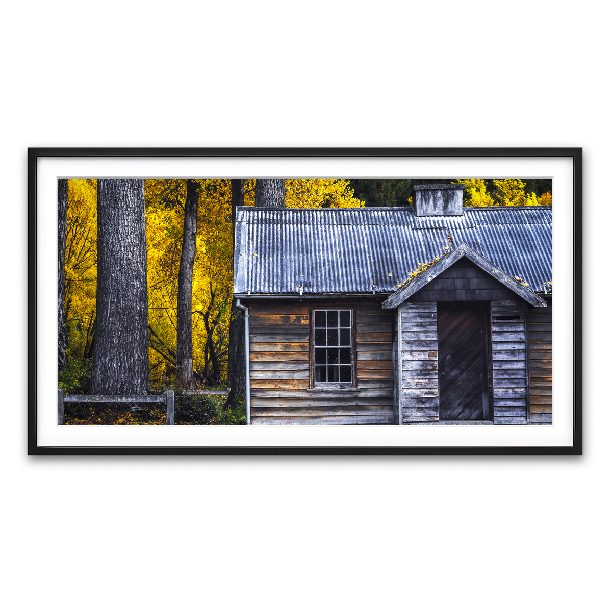Framed Print 2x1 Black
