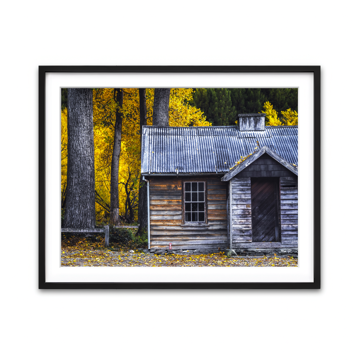 Framed Print 4x3 Black