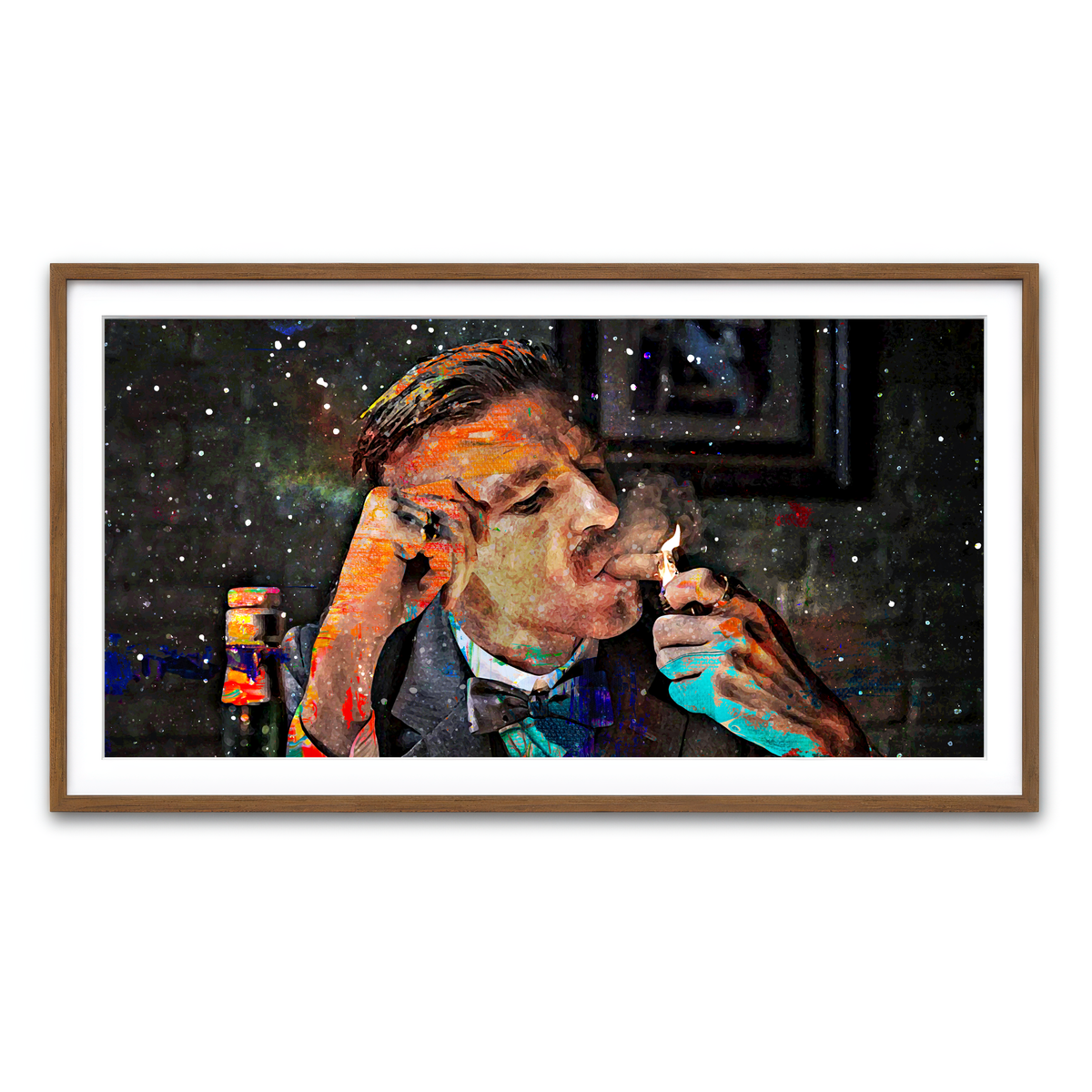 Framed Print 2x1 Walnut