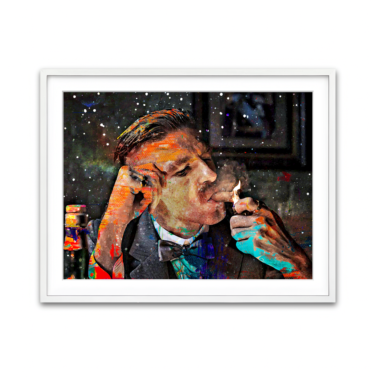 Framed Print 4x3 White