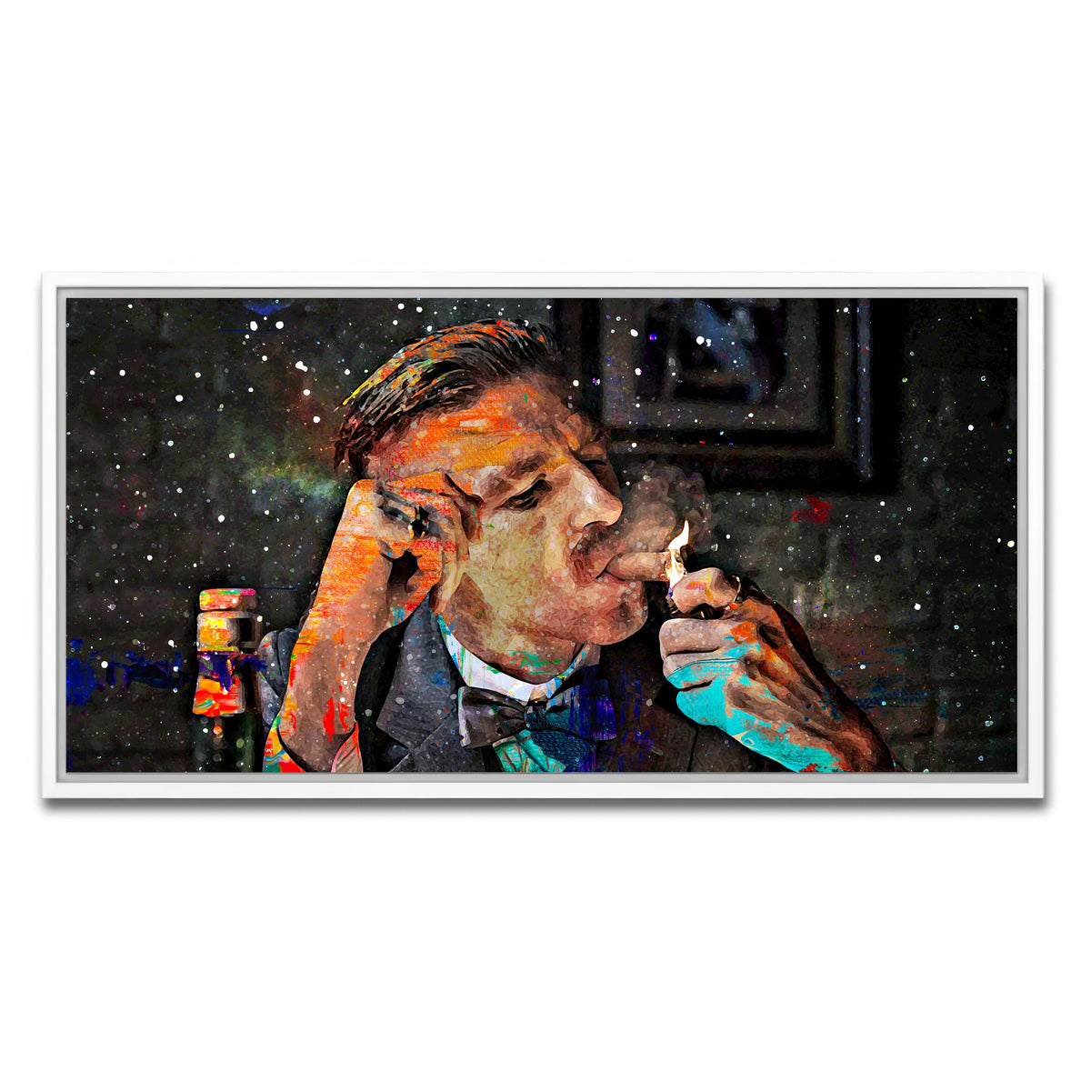 AUTO-MOCKUP WHITE | Arthur Shelby | 1 Piece | White Framed Canvas | group=2x1
