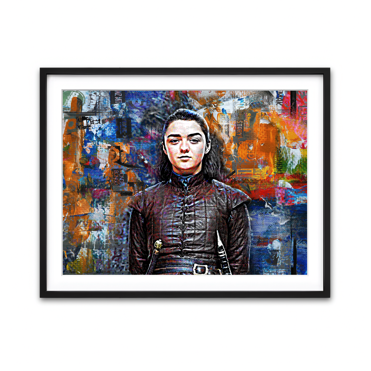 Framed Print 4x3 Black