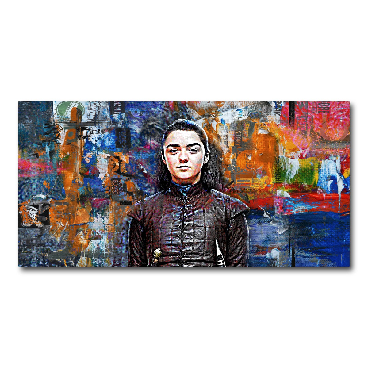 AUTO-MOCKUP WHITE | Arya Stark | 1 Piece | Gallery Wrap Canvas | group=2x1