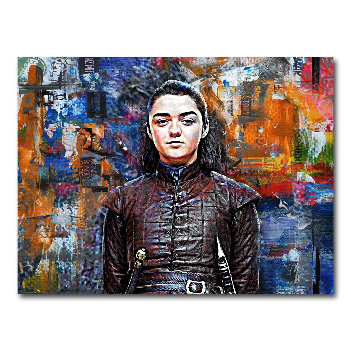 AUTO-MOCKUP WHITE | Arya Stark | 1 Piece | Gallery Wrap Canvas | group=4x3
