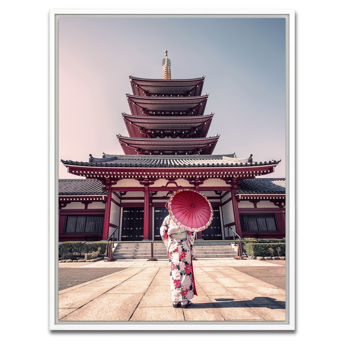 AUTO-MOCKUP WHITE | Asakusa | 1 Piece | White Framed Canvas | group=3x4