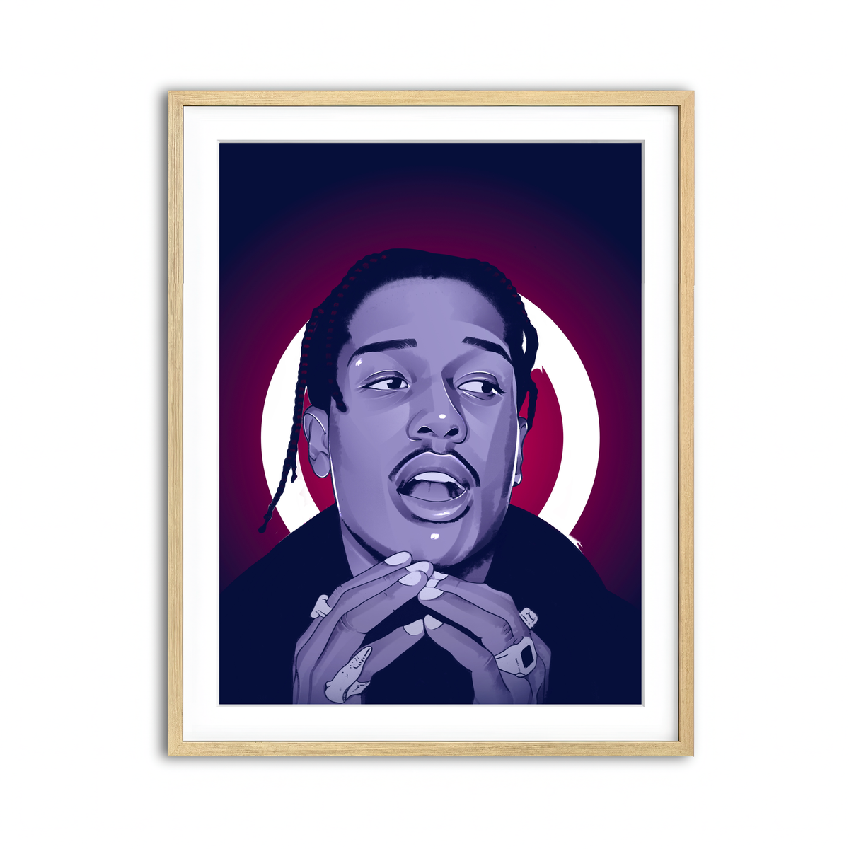 Framed Print 3x4 Natural