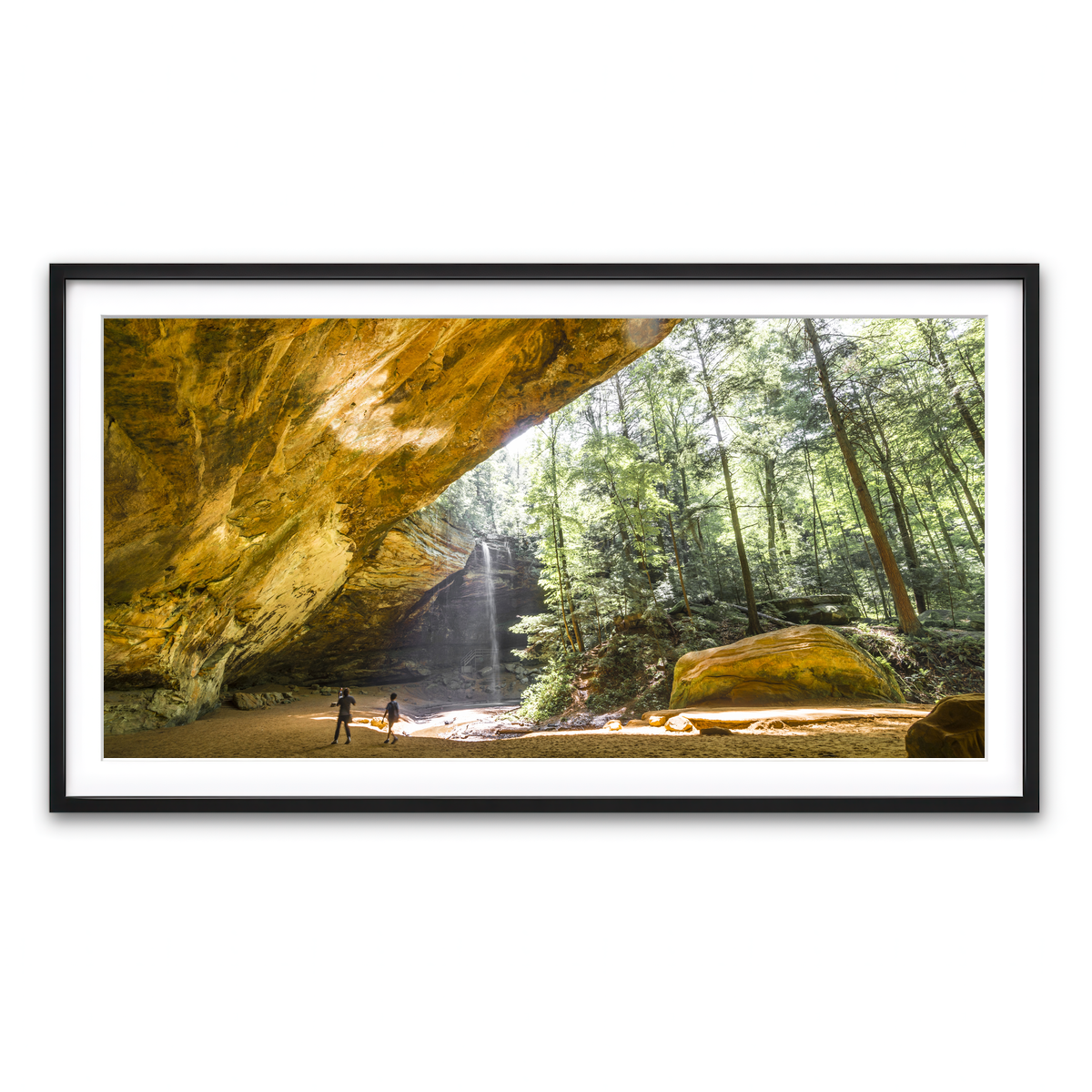 Framed Print 2x1 Black