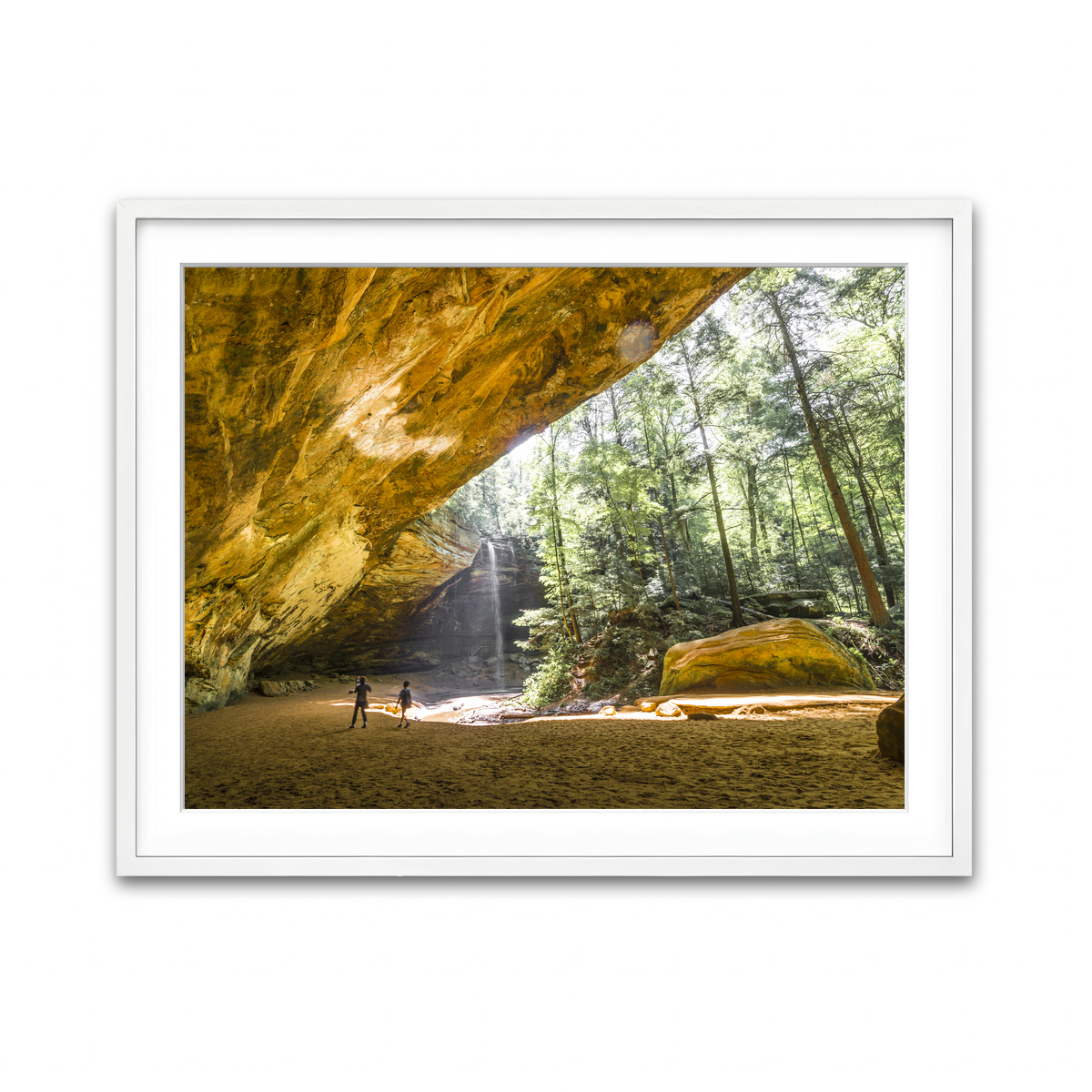 Framed Print 4x3 White