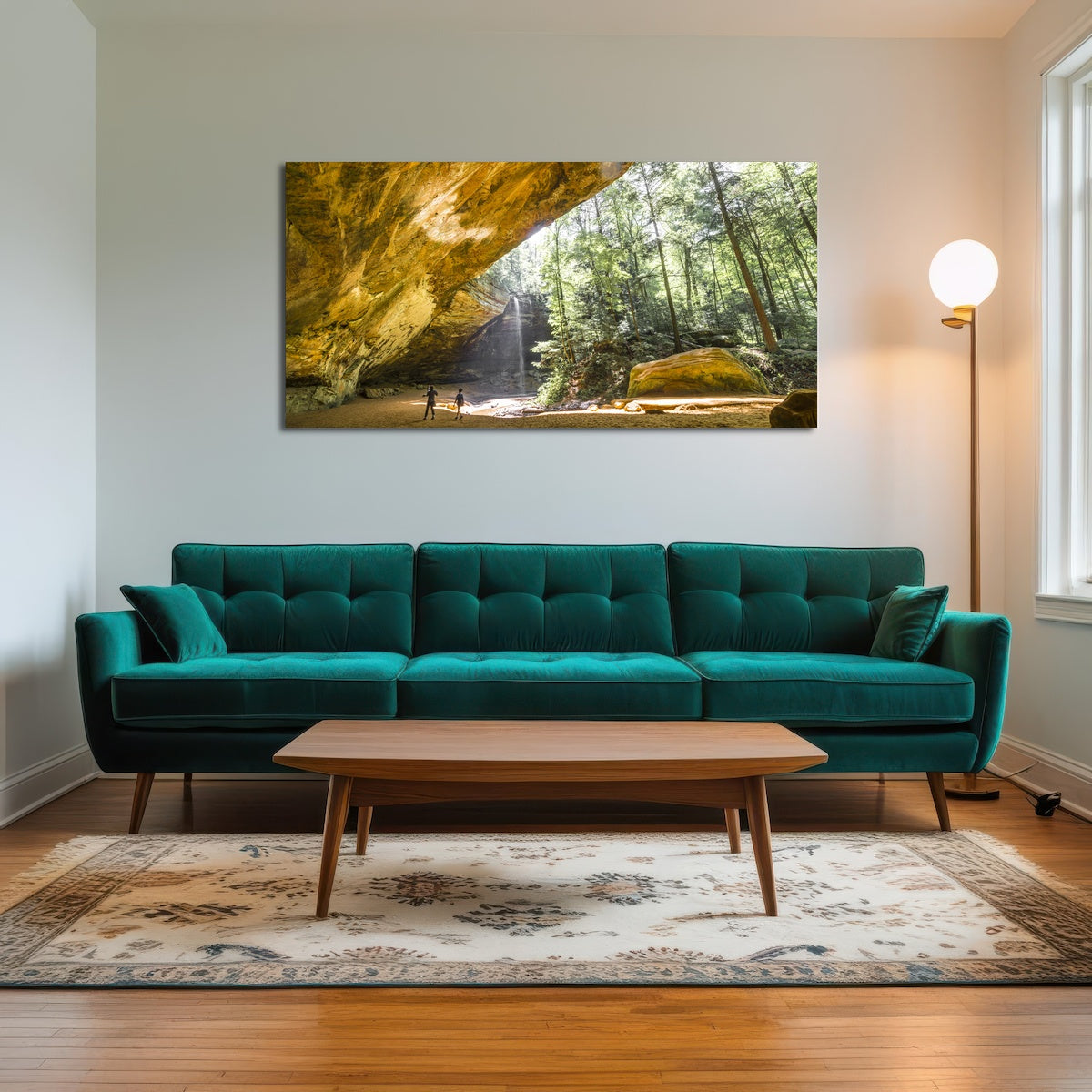 AUTO-MOCKUP ROOM | Ash Cave Hocking Hills