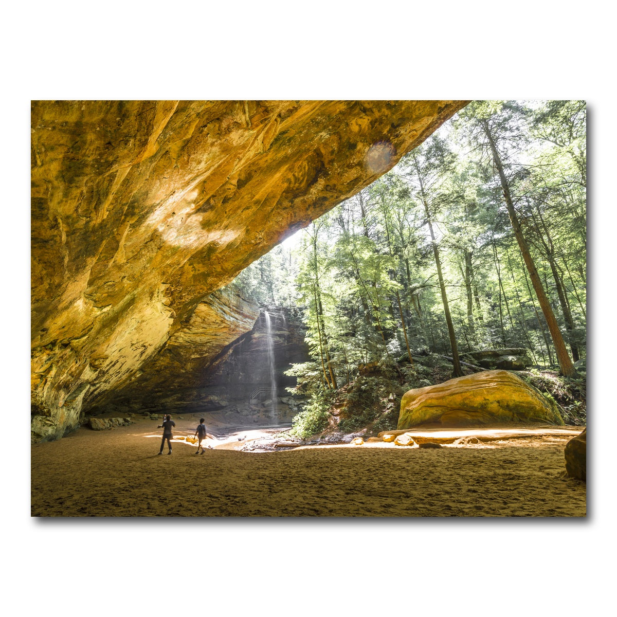 AUTO-MOCKUP WHITE | Ash Cave Hocking Hills | 1 Piece | Gallery Wrap Canvas | group=4x3