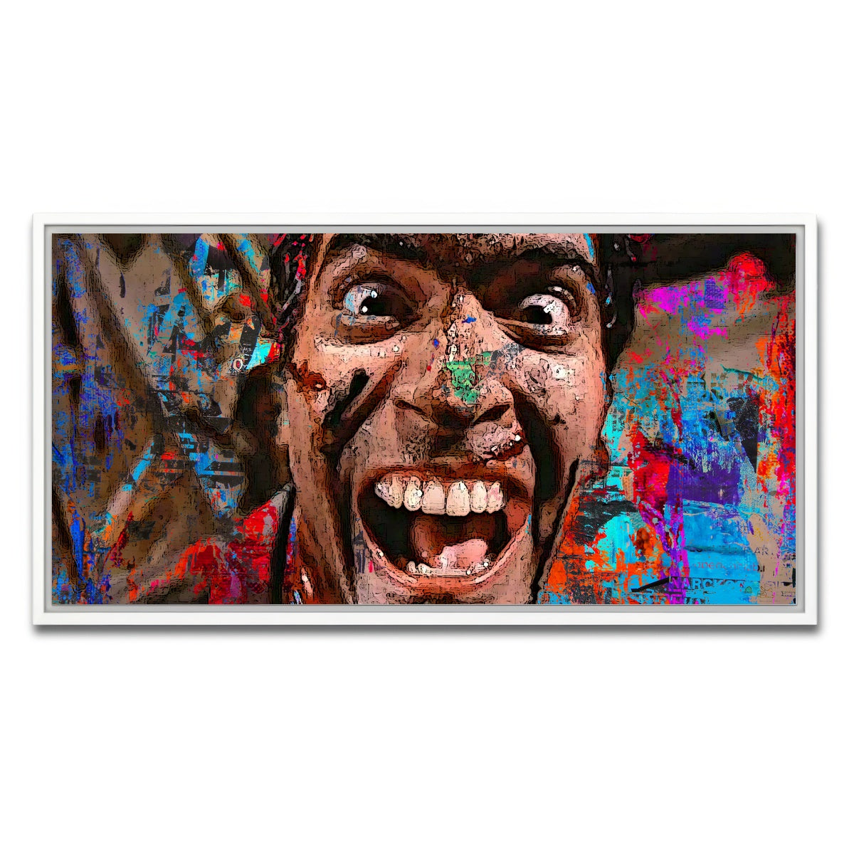 AUTO-MOCKUP WHITE | Ash Closeup | 1 Piece | White Framed Canvas | group=2x1