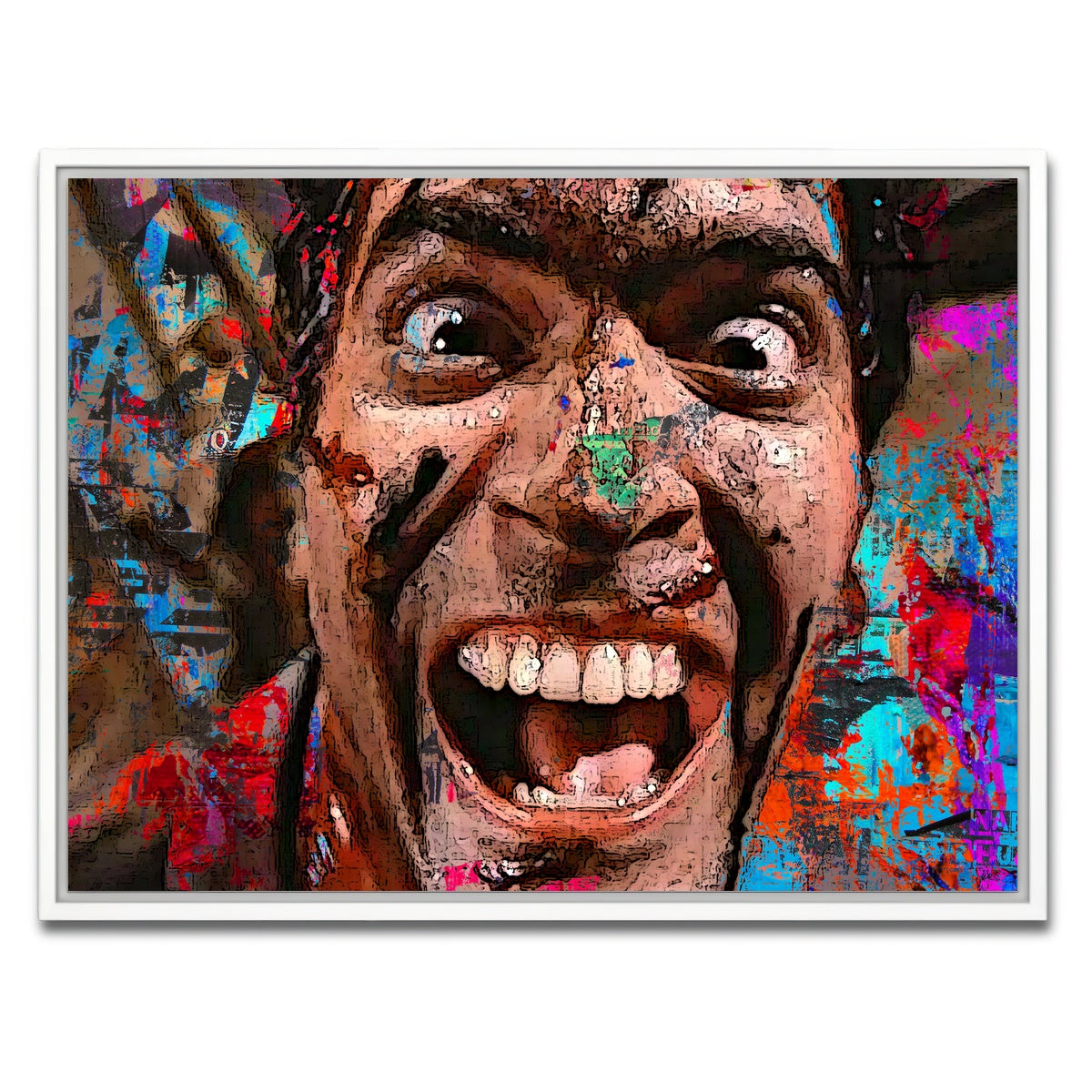 AUTO-MOCKUP WHITE | Ash Closeup | 1 Piece | White Framed Canvas | group=4x3