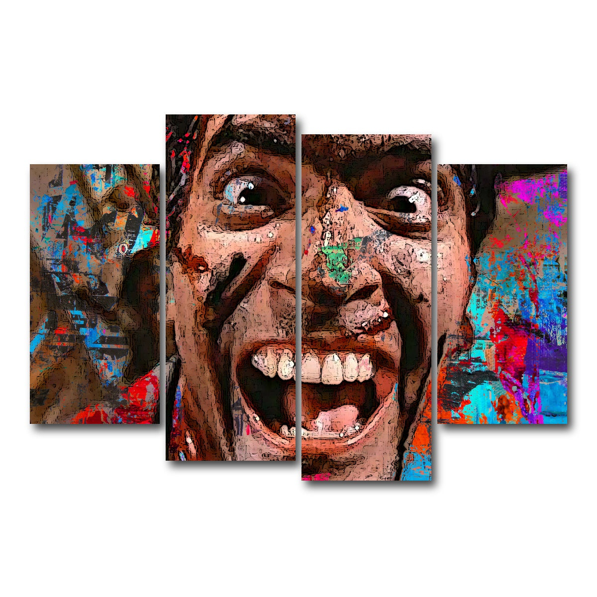 AUTO-MOCKUP WHITE | Ash Closeup | 4 Piece | Gallery Wrap Canvas | group=4_short