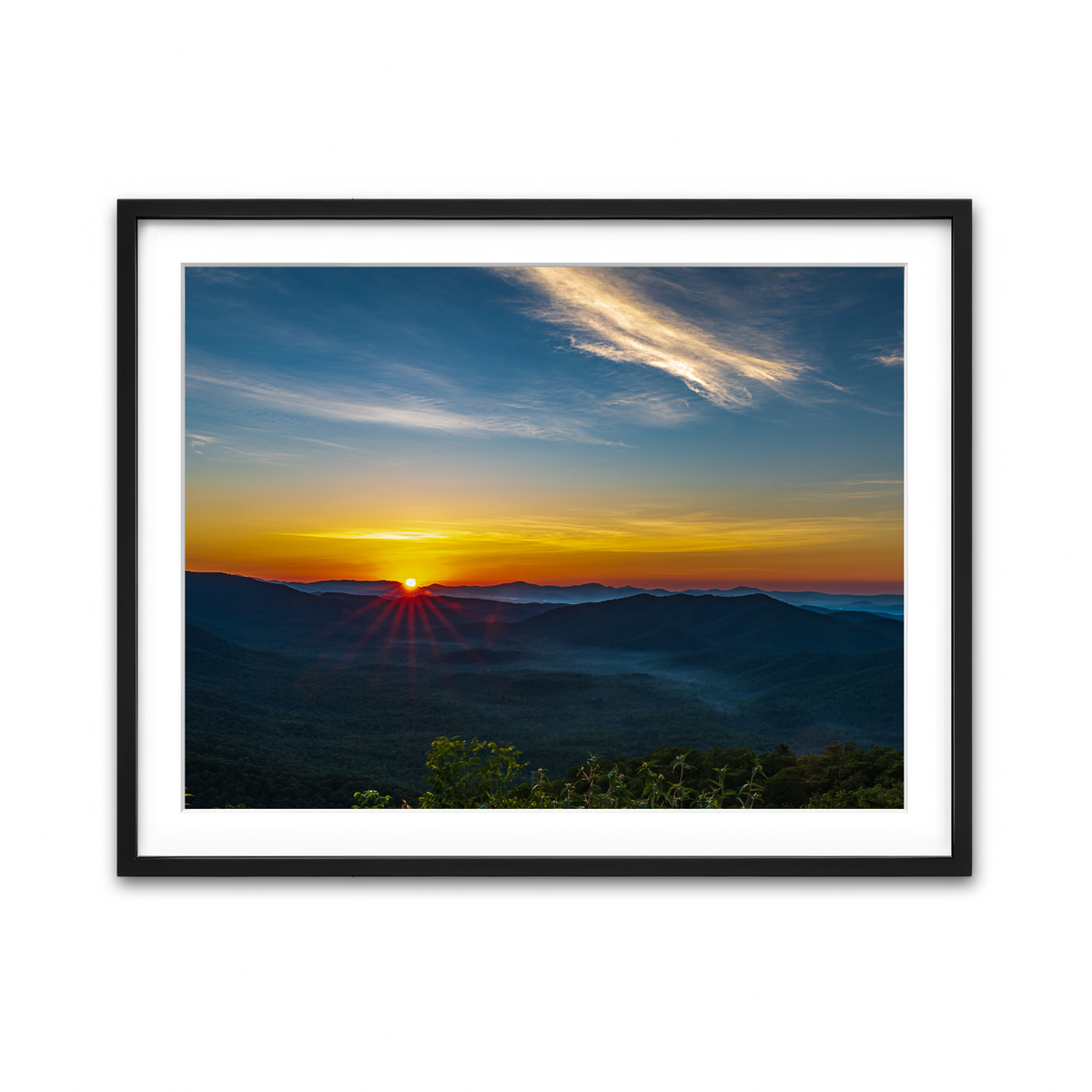 Framed Print 4x3 Black
