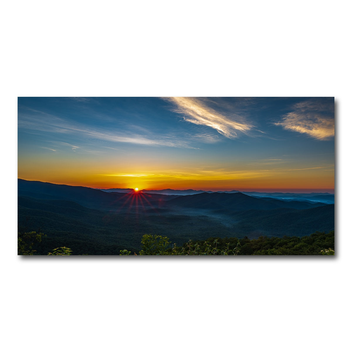 AUTO-MOCKUP WHITE | Asheville North Carolina | 1 Piece | Gallery Wrap Canvas | group=2x1