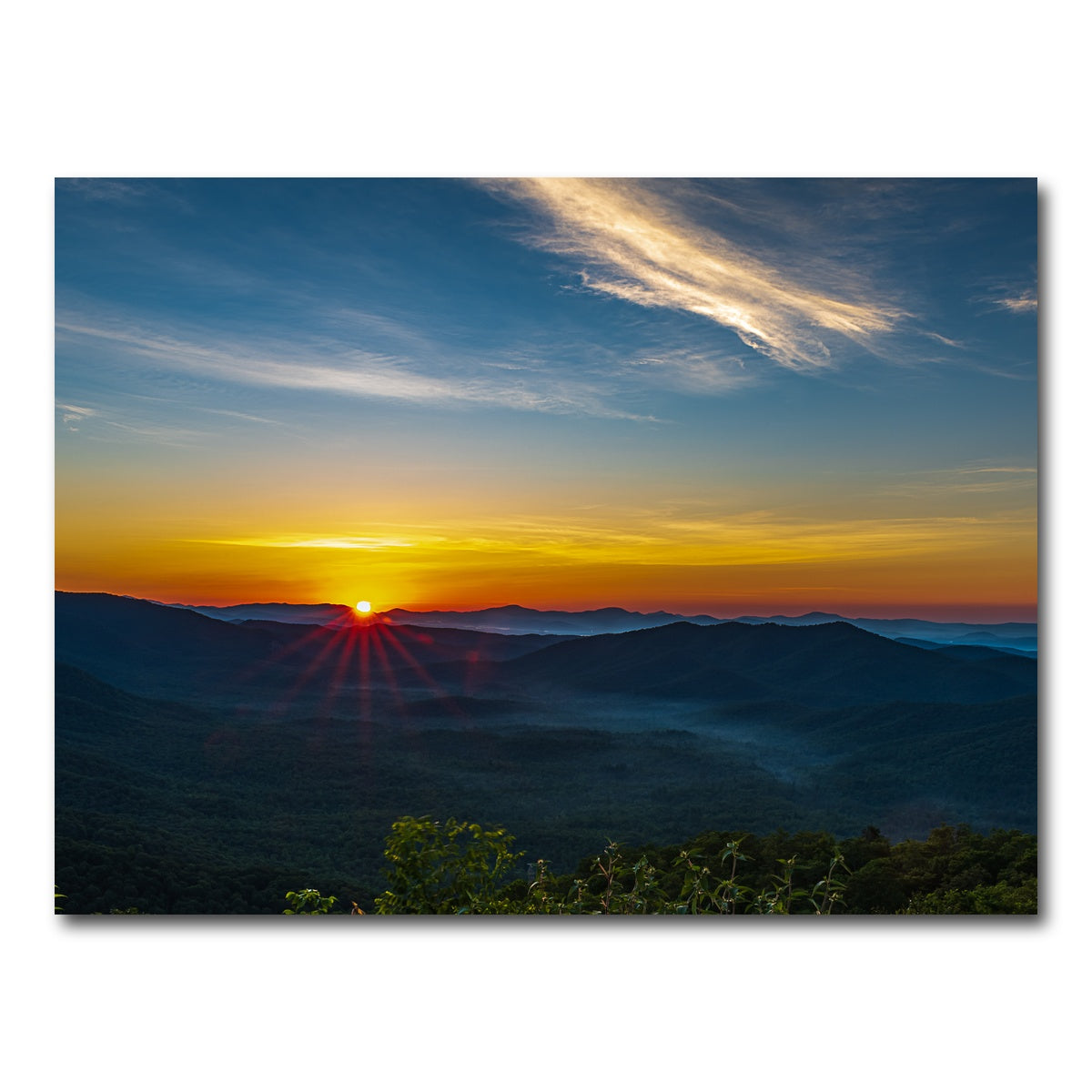 AUTO-MOCKUP WHITE | Asheville North Carolina | 1 Piece | Gallery Wrap Canvas | group=4x3