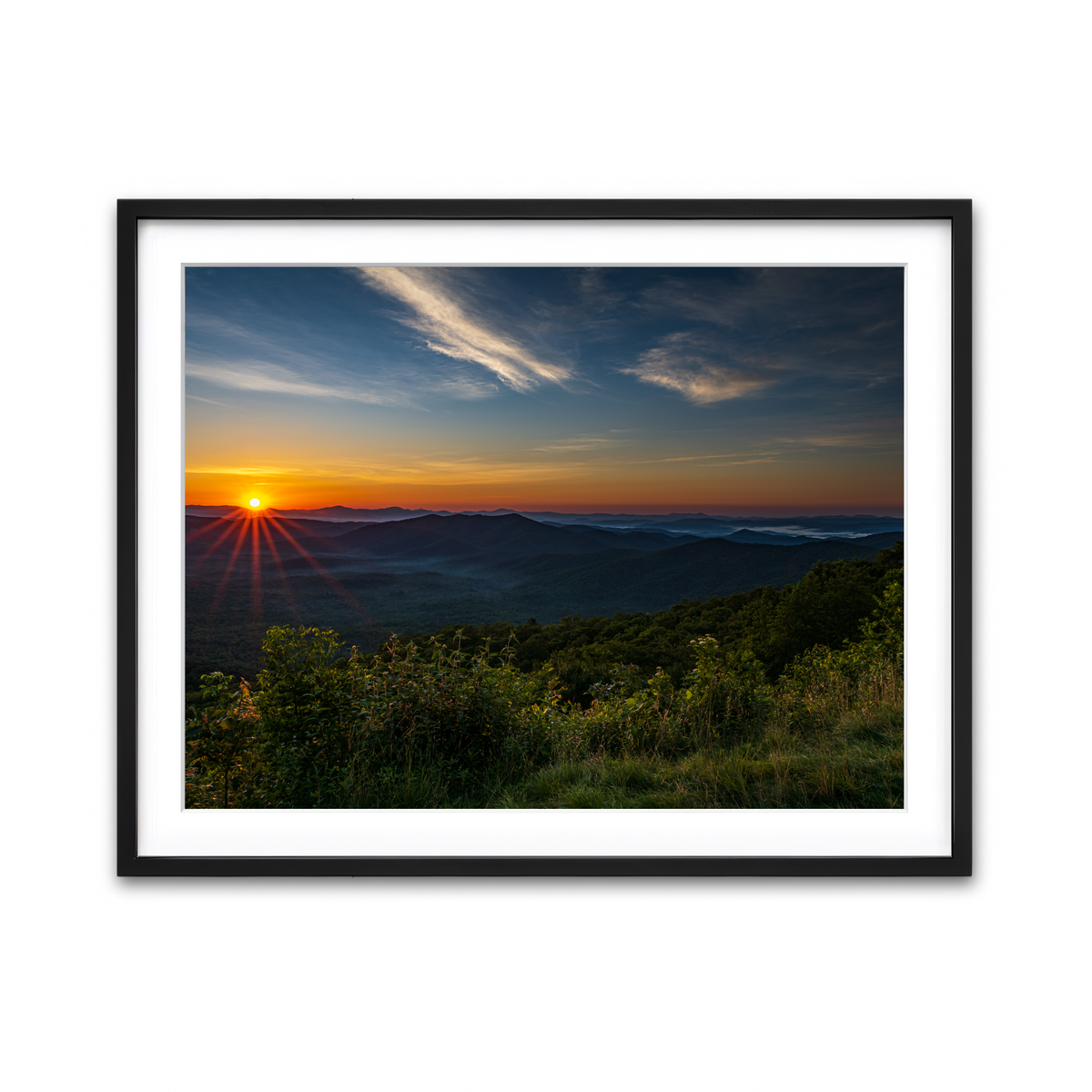 Framed Print 4x3 Black