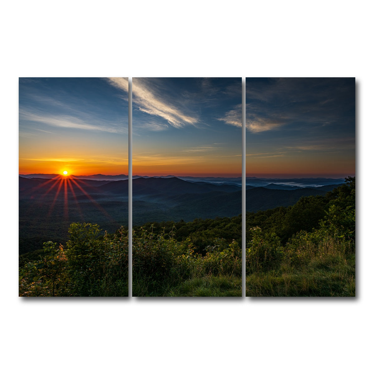 AUTO-MOCKUP WHITE | Asheville | 3 Piece | Gallery Wrap Canvas | group=12x24