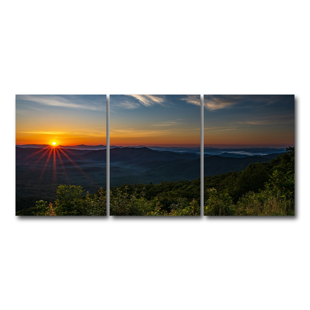 AUTO-MOCKUP WHITE | Asheville | 3 Piece | Gallery Wrap Canvas | group=18x24