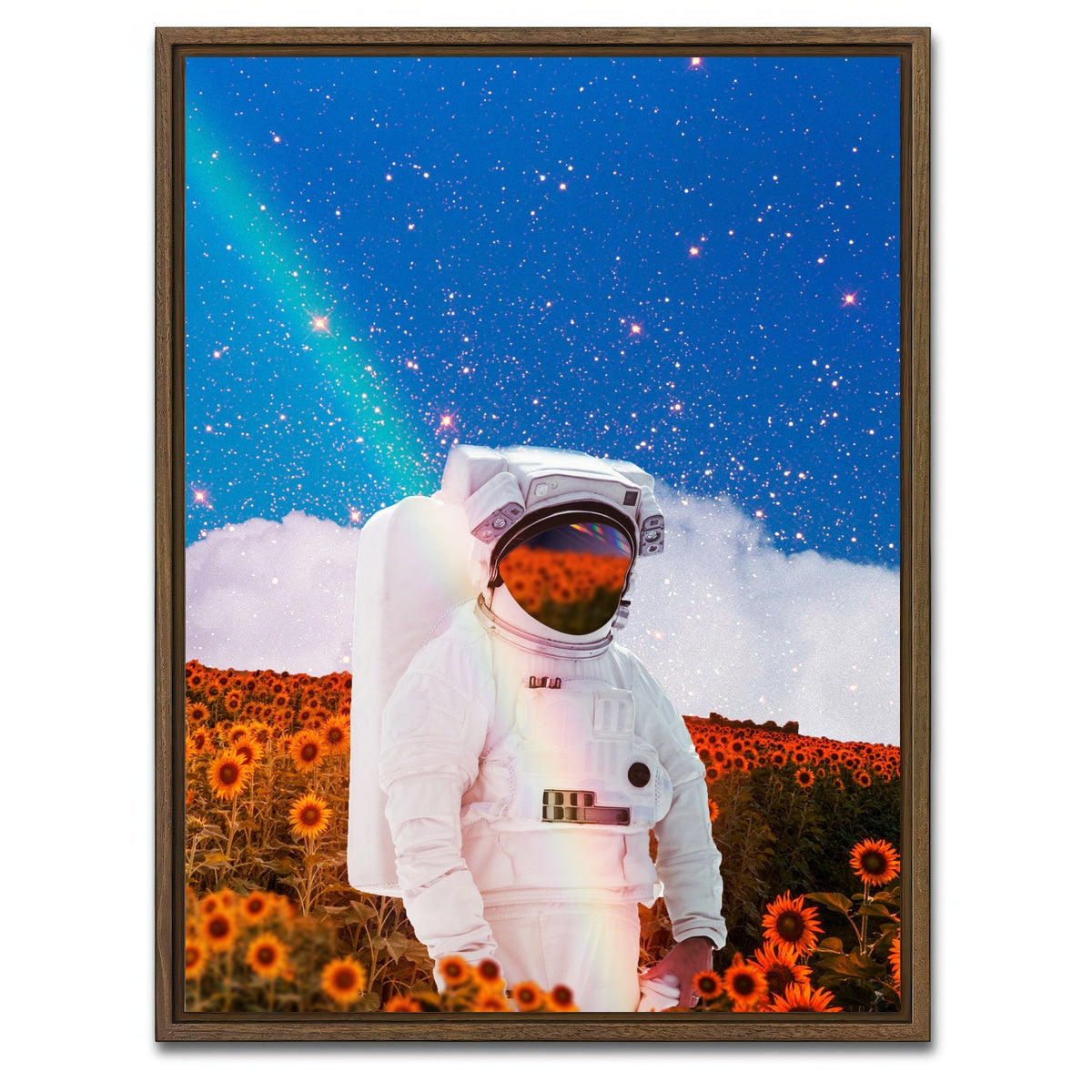 AUTO-MOCKUP WHITE | Astro Boy | 1 Piece | Walnut Framed Canvas | group=3x4