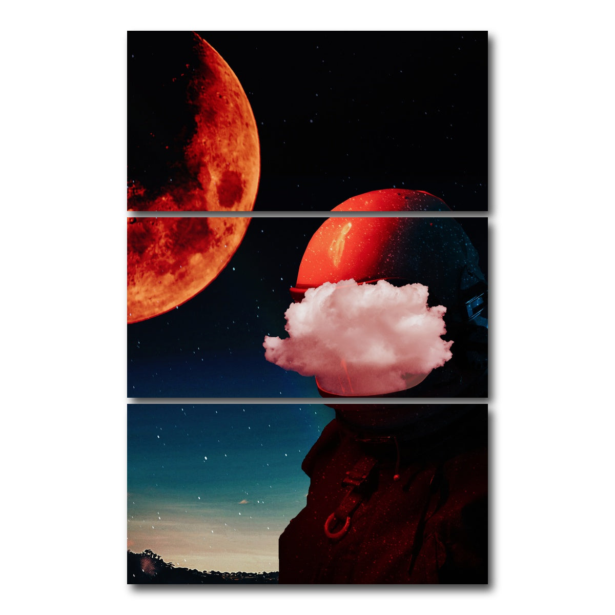 AUTO-MOCKUP WHITE | Astro Face | 3 Piece | Gallery Wrap Canvas | group=12x24_stacked