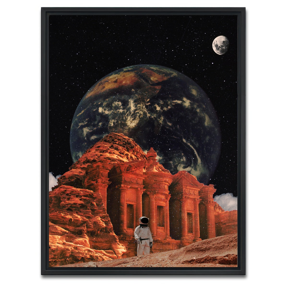 AUTO-MOCKUP WHITE | Astro Hill | 1 Piece | Black Framed Canvas | group=3x4