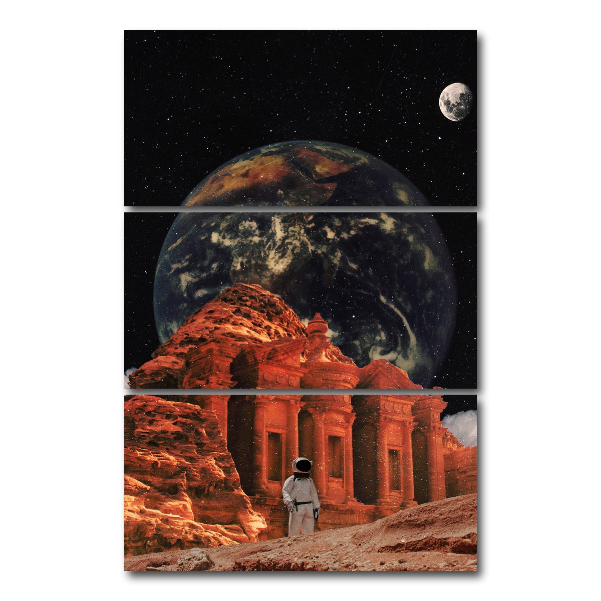 AUTO-MOCKUP WHITE | Astro Hill | 3 Piece | Gallery Wrap Canvas | group=12x24_stacked