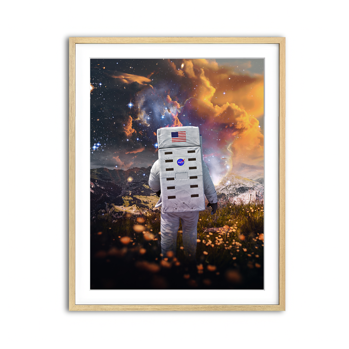 Framed Print 3x4 Natural