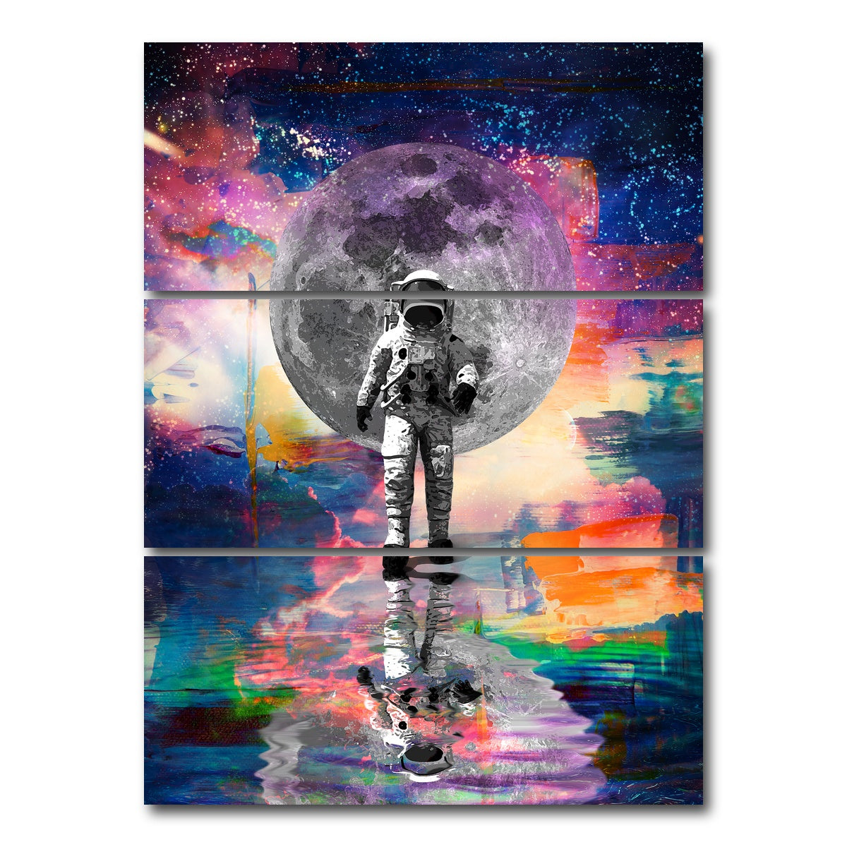 AUTO-MOCKUP WHITE | Astro sky canvas art | 3 Piece | Gallery Wrap Canvas | group=8x18_stacked