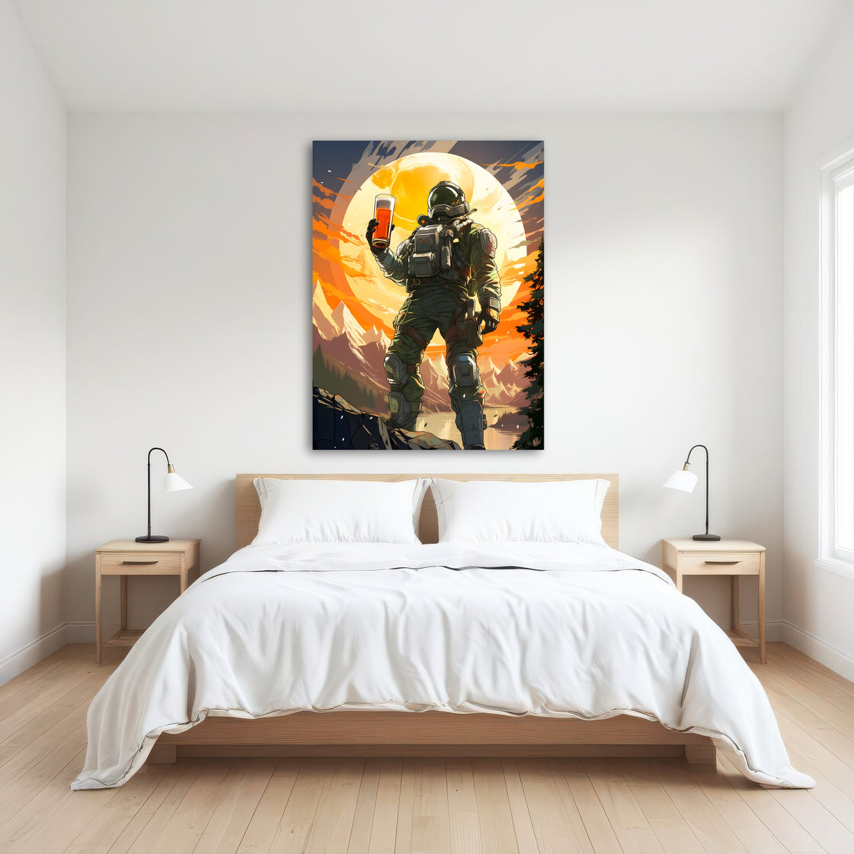 AUTO-MOCKUP ROOM | Astronaut Beer